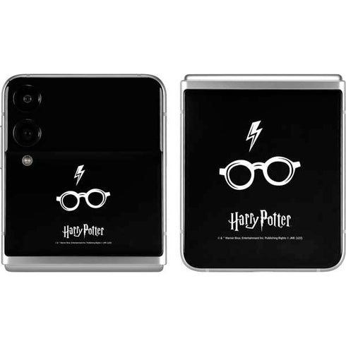 Wizarding World Harry Potter Scar and Glasses Galaxy Z Flip4 5G Skin